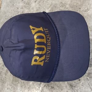 Rudy Ruettiger Signed Ball Cap